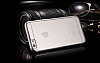 iPhone 6 Plus / 6S Plus Silver Kenarl effaf Rubber Klf - Resim: 1