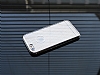 iPhone 6 Plus / 6S Plus Silver Metal Kenarl Desenli Kristal Klf - Resim: 2