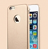 Totu Design iPhone 6 / 6S Gold Deri Klf - Resim: 3