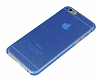 iPhone 6 / 6S Ultra nce Mavi Rubber Klf - Resim: 1