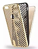 iPhone 7 ift Katmanl Delikli Gold Rubber Klf - Resim: 2