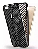 iPhone 7 ift Katmanl Delikli Siyah Rubber Klf - Resim: 2