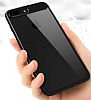 Eiroo iPhone 7 Plus /8 Plus Kamera Korumal Siyah Kenarl Rubber Klf - Resim: 3