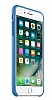 iPhone 7 Plus / 8 Plus Orjinal Sea Blue Deri Klf - Resim: 2