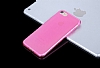 iPhone 7 Plus / 8 Plus Ultra nce effaf Pembe Silikon Klf - Resim: 2