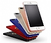 iPhone 7 / 8 Tam Kenar Koruma Gold Rubber Klf - Resim: 7