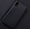Dafoni Membrane iPhone X / XS Ultra nce Mat Siyah Silikon Klf - Resim: 1