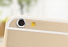 iPhone 6 / 6S Gold Kamera Lensi Koruyucu - Resim: 4