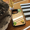 iPhone SE 2020 Kurbaa Figrl Aynal Silver Rubber Klf - Resim: 1