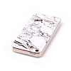 iPhone SE / 5 / 5S Granit Grnml Beyaz Silikon Klf - Resim: 1