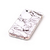 iPhone SE / 5 / 5S Granit Grnml Beyaz Silikon Klf - Resim: 2