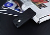 iPhone SE / 5 / 5S Karbon Grnml Siyah Rubber Klf - Resim: 2