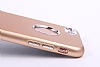 iPhone SE / 5 / 5S Metal Kamera Korumal Gold Silikon Klf - Resim: 3