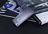 iPhone SE / 5 / 5S Metalik Siyah Silikon Klf - Resim: 2