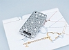 iPhone SE / 5 / 5S Showy Silver Silikon Klf - Resim: 5