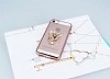 iPhone SE / 5 / 5S Tal Selfie Yzkl Rose Gold Silikon Klf - Resim: 2