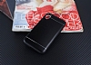 iPhone X / XS Silikon Kenarl Metal Siyah Klf - Resim: 2