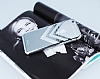 iSecret Bling-V Serisi iPhone 6 / 6S Tal Silver Rubber Klf - Resim: 4
