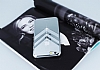 iSecret Bling-V Serisi iPhone 6 / 6S Tal Silver Rubber Klf - Resim: 5