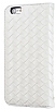 JLW iPhone 6 / 6S Kapakl Beyaz Deri Klf - Resim: 2