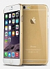 Joyroom Crystal Clear iPhone 6 Plus / 6S Plus Ultra nce effaf Gold Rubber Klf - Resim: 7