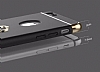 Joyroom iPhone 6 / 6S Selfie Yzkl Metal Silver Rubber Klf - Resim: 4