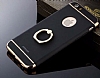 Joyroom iPhone 6 / 6S Selfie Yzkl Metal Siyah Rubber Klf - Resim: 1