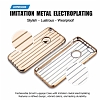 Joyroom Traveler iPhone 6 / 6S Metalik Gold Silikon Klf - Resim: 4