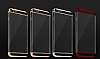 Joyroom iPhone 6 Plus / 6S Plus Silver Kenarl effaf Rubber Klf - Resim: 10