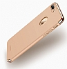 Joyroom iPhone 7 Plus 3 in 1 Rose Gold Rubber Klf - Resim: 5