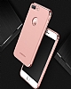 Joyroom iPhone 7 Plus 3 in 1 Silver Rubber Klf - Resim: 2