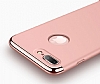 Joyroom iPhone 7 Plus 3 in 1 Rose Gold Rubber Klf - Resim: 4