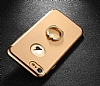 Joyroom iPhone 7 Selfie Yzkl Metal Gold Rubber Klf - Resim: 8