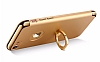 Joyroom iPhone 7 Selfie Yzkl Metal Gold Rubber Klf - Resim: 4