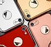 Joyroom iPhone 7 Selfie Yzkl Metal Gold Rubber Klf - Resim: 1