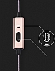 Joyroom JR-E500 Mikrofonlu Kulakii Rose Gold Kulaklk - Resim: 5