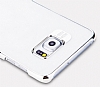 Joyroom Samsung Galaxy S6 Edge Plus Metalik Silver Kenarl Kristal Klf - Resim: 6