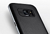 Joyroom Samsung Galaxy S7 Edge Silver Kenarl Karbon Silikon Klf - Resim: 3