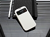 Joyroom Samsung i9500 Galaxy S4 Uyku Modlu Pencereli Beyaz Klf - Resim: 2