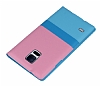 Joyroom Samsung i9600 Galaxy S5 Tiffany Uyku Modlu Pencereli Mavi Deri Klf - Resim: 1