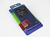 Joyroom Samsung N9000 Galaxy Note 3 Across Uyku Modlu Pencereli Mavi Deri Klf - Resim: 4