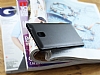 Joyroom Samsung N9000 Galaxy Note 3 Regress Uyku Modlu Siyah Deri Klf - Resim: 2