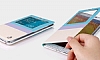 Joyroom Samsung N9000 Galaxy Note 3 Tiffany Uyku Modlu Pencereli Mavi Deri Klf - Resim: 5