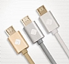 Joyroom Gold Micro USB Kablo 1m - Resim: 1