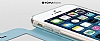 Totu Design Starry iPhone 6 Plus / 6S Plus Pencereli Standl Krem Deri Klf - Resim: 5