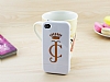 Juicy Couture iPhone 4 / 4S Beyaz Sert Parlak Klf - Resim: 1