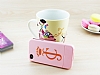 Juicy Couture iPhone 4 / 4S Pembe Sert Parlak Klf - Resim: 3