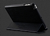 Kalaideng iPad Mini 2 / Mini 3 Oscar Standl nce Kapakl Siyah Deri Klf - Resim: 5