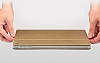 Kalaideng KA iPad Air Standl Czdanl Gold Deri Klf - Resim: 2