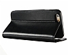 Kalaideng Royale II iPhone 6 / 6S Standl Kapakl Siyah Deri Klf - Resim: 1